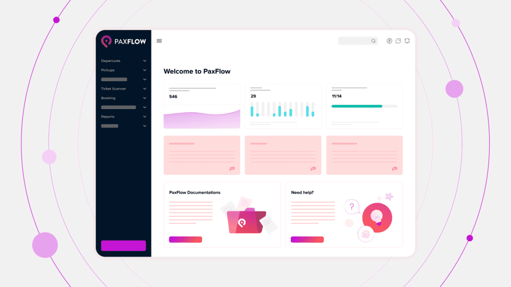 PaxFlow dashboard