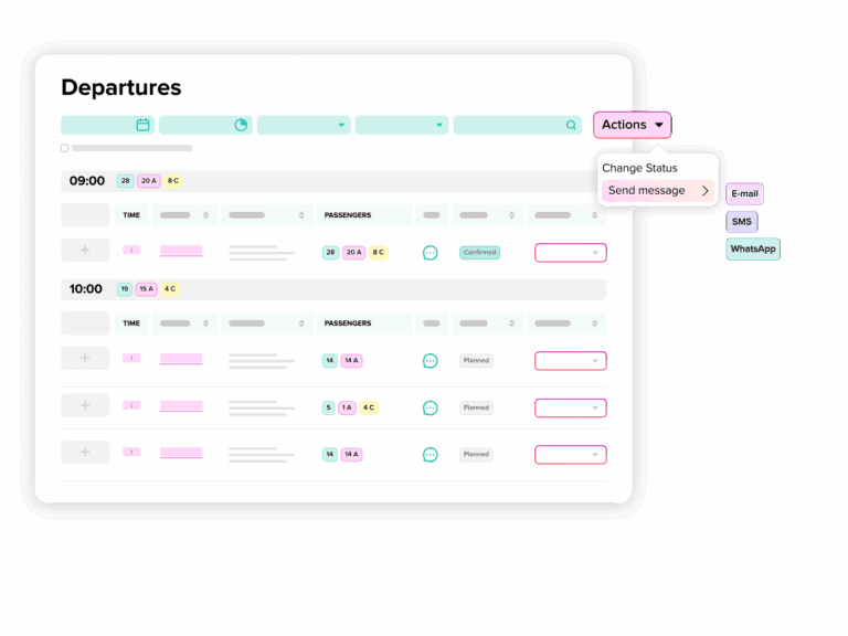 PaxFlow personalized messages